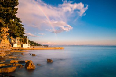 Trieste Körfezi gökkuşağı