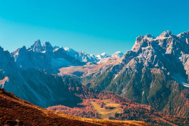 Alp Pusteria vadide trekking sonbahar