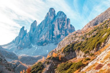 Alp Pusteria vadide trekking sonbahar