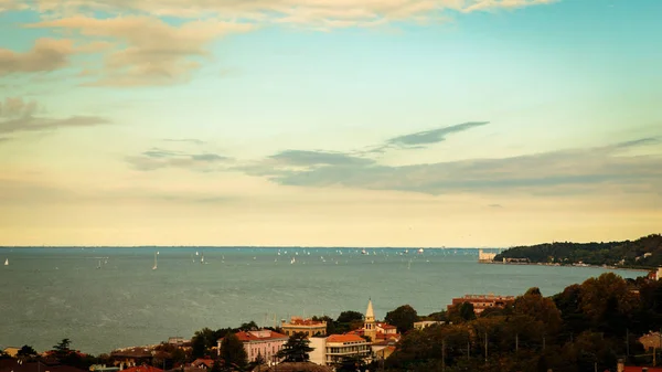 The Barcolana regatta in the gulf of Trieste — Stock Photo, Image