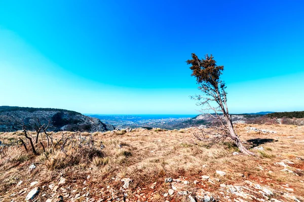 Slunečný den v Val Rosandra — Stock fotografie