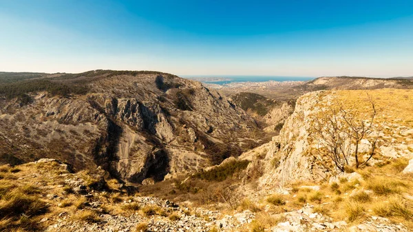 Slunečný den v Val Rosandra — Stock fotografie