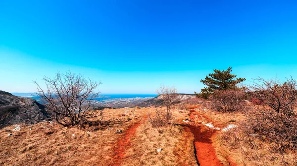 Slunečný den v Val Rosandra — Stock fotografie