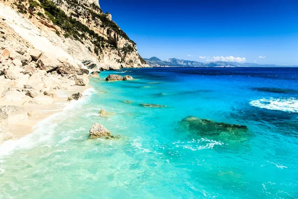 Krásné Cala Goloritzè na Sardinii — Stock fotografie
