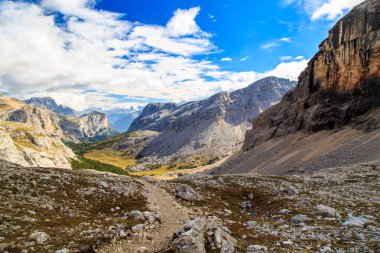 Güzel Fanes planı Fanes-Sennes-Braies doğal park