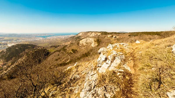 Slunečný den v Val Rosandra — Stock fotografie