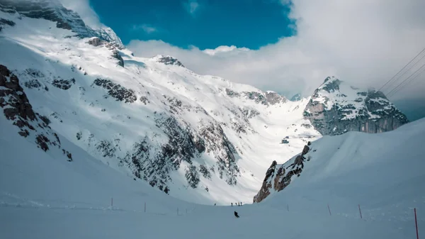 Lentedag bij Sella Nevea — Stockfoto