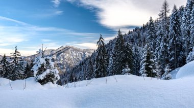 kış günü, Friuli Venezia Giulia Alpleri'nde