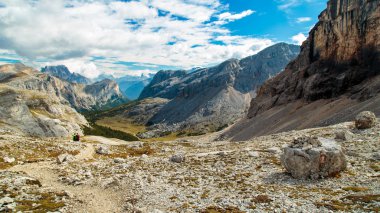 Güzel Fanes planı Fanes-Sennes-Braies doğal park