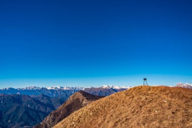 Alp tepesinden Panorama
