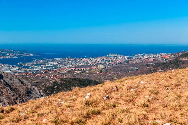 Val Rosandra Belo Vale Perto Cidade Trieste Uma Manhã Primavera — Fotografia de Stock