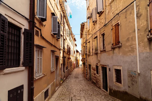 Den Vackra Staden Rovinj Solig Dag — Stockfoto