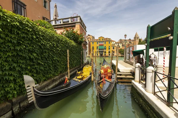 Venezia Chanel Vith Gondol 'da güzel bir manzara.