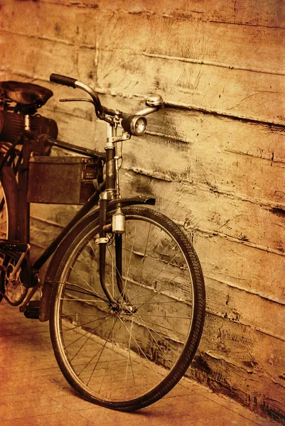 Retro fiets Grungy — Stockfoto