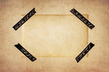 Vintage Fotoğraf Çerçevesi