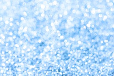 Mavi Bokeh Işıkları