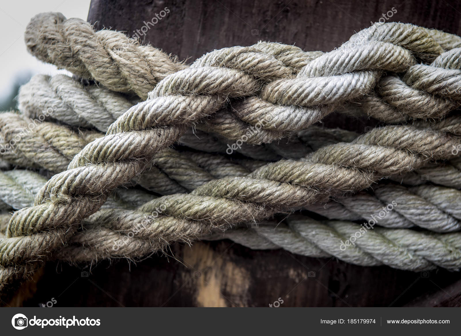 Old Marine Ropes Stock Photo by ©fotoyou 185179974