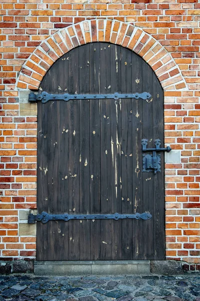 Vecchio cancello di legno — Foto Stock