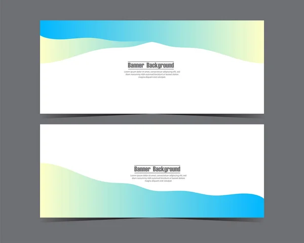 Дизайн Векторный абстрактный фон для шаблона бизнес-баннера с градиентными цветами. Современный дизайн. Векторная иллюстрация — стоковый вектор