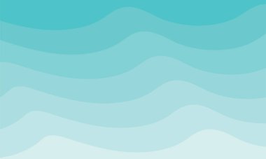 Mavi Dalgaların Soyut Tasarım Yaratıcılık Arkaplanı