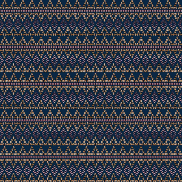 Batak έθνικ μοτίβο αδιάλειπτη μοτίβο. Απρόσκοπτη μοτίβο παραδοσιακό ύφασμα. — Διανυσματικό Αρχείο