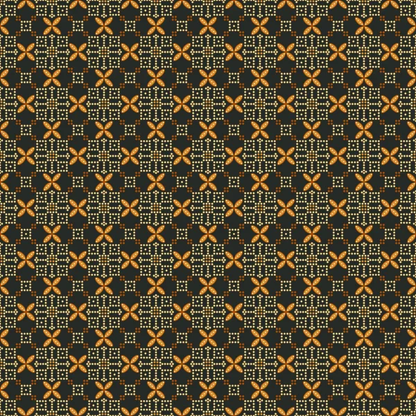 Fundo de padrão sem costura geométrica. Batik design padrão sem costura com eps10. design têxtil para fabricação —  Vetores de Stock
