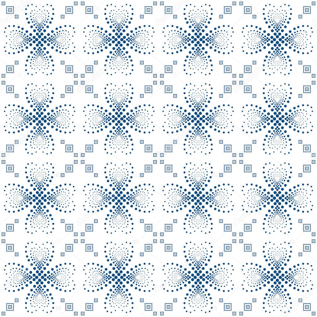 Seamless geometric ornamental pattern on white background. Abstract background home wallpaper decoration. creative design cloth pattern. tribal ethnic design. wallpaper home decoration