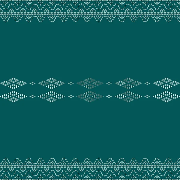 Fond Motif Ornemental Géométrique Sans Couture Frontière Sari Bandhani Textile — Image vectorielle