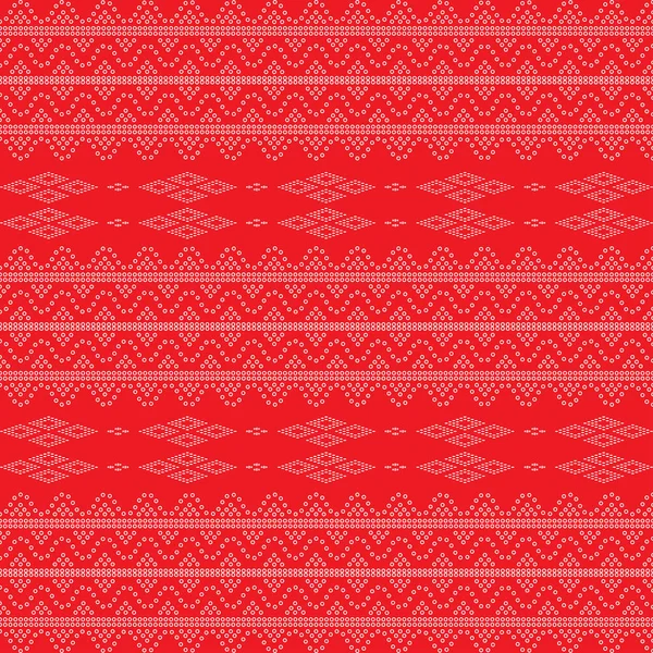 Fondo Patrón Ornamental Geométrico Sin Costuras Frontera Sari Bandhani Textil — Vector de stock