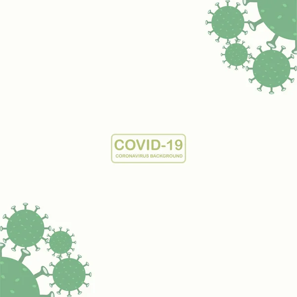 Abstract Background Novel Coronavirus 2019 Ncov Virus Covid Ncp Coronavirus — Stock Vector