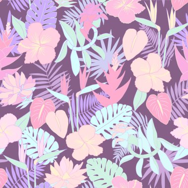 Pastel orman çiçekler bilmece