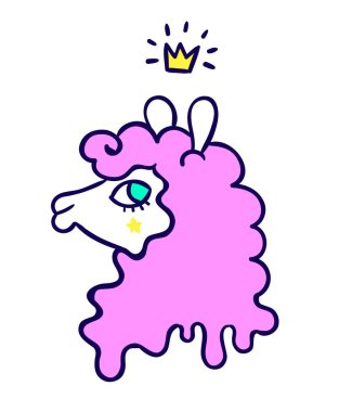 Hayvanlara benzeyen Pop Şirin dondurma külahlarının vektör çizimi. Hayvanlarla kusursuz dondurma kalıbı. Vektör arkaplanı.