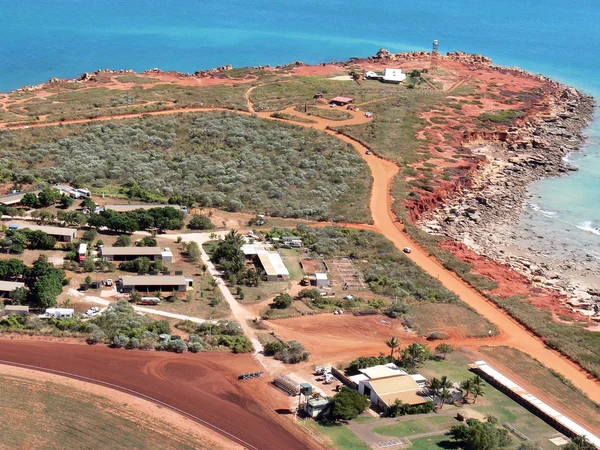 Gantheaume Point yakınlarındaki Broome 'daki arazinin hava görüntüsü.