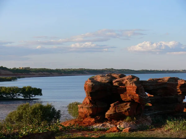 Pohled Záliv Roebuck Broome Západní Austrálie — Stock fotografie