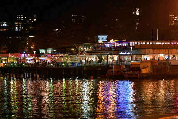Una Vista Manly Wharf Sydney Australia — Foto Stock