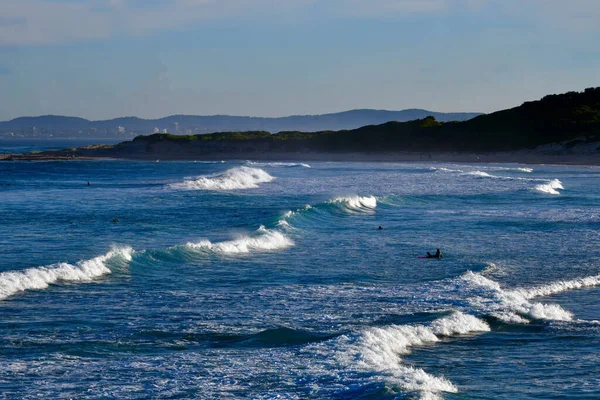 Surfistas Norah Head Costa Central Nueva Gales Del Sur — Foto de Stock