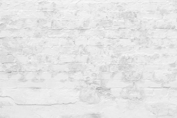 Baksteen muur witte textuur — Stockfoto