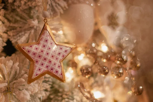 Hermosa Naturaleza Muerta Ilustraciones Del Espíritu Navideño Decoraciones Con Muchos — Foto de Stock