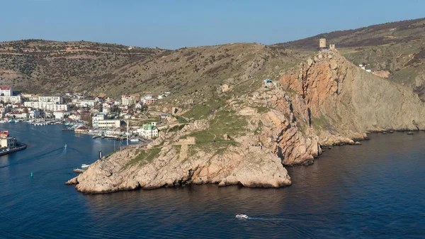 Balaklava Crimea April Settlement Southwest Coast Crimea April 2019 — 图库照片