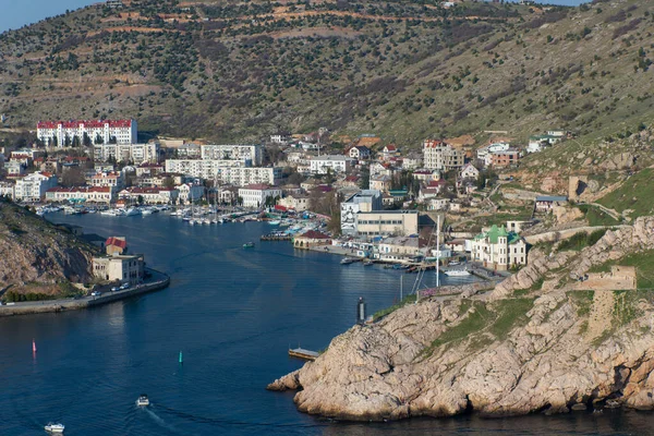 Balaklava Crimea April Settlement Southwest Coast Crimea April 2019 — 图库照片