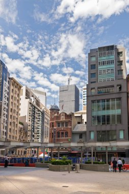 Sydney, Avustralya - 9 Ocak 2019 Sidney, Avustralya 'da şehir manzarası.