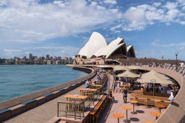 Sydney, Avustralya - 9 Ocak: Sydney Opera Evi 9 Ocak 2019, Sidney, Avustralya.