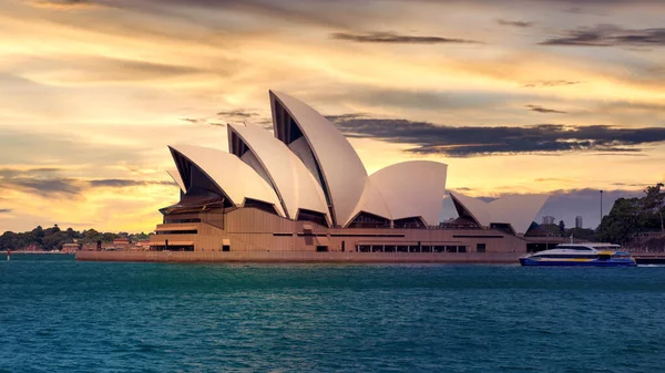 Sydney Australien Januari Sydney Opera House Kvällen Den Januari 2019 — Stockfoto