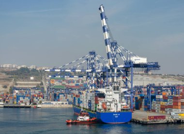 Ambarli, Türkiye - Ekim 03: Ambarli, Türkiye 'de 3 Ekim 2016 