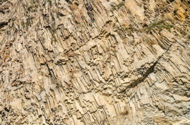 Eski kaya duvarının arka planı