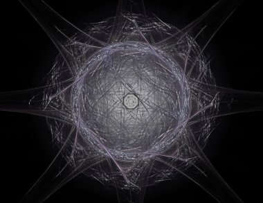 Uzay serisi geometrisini. C görsel olarak çekici zemin yaptı