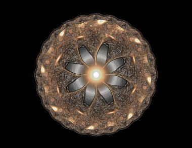 Uzay serisi geometrisini. C görsel olarak çekici zemin yaptı