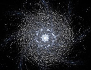 Konuyla ilgili soyut fraktal türlü nükleer ph parçacıkların