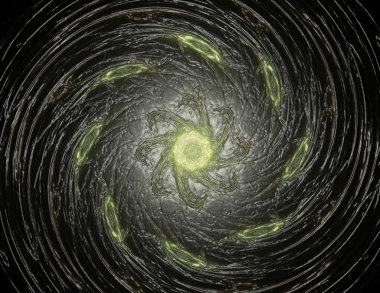 Uzay serisi geometrisini. C görsel olarak çekici zemin yaptı