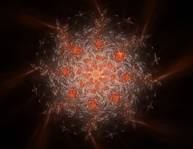 Uzay serisi geometrisini. C görsel olarak çekici zemin yaptı